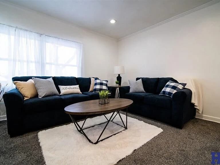 Adams - Weird Layout — staged by Acorn Home Staging
