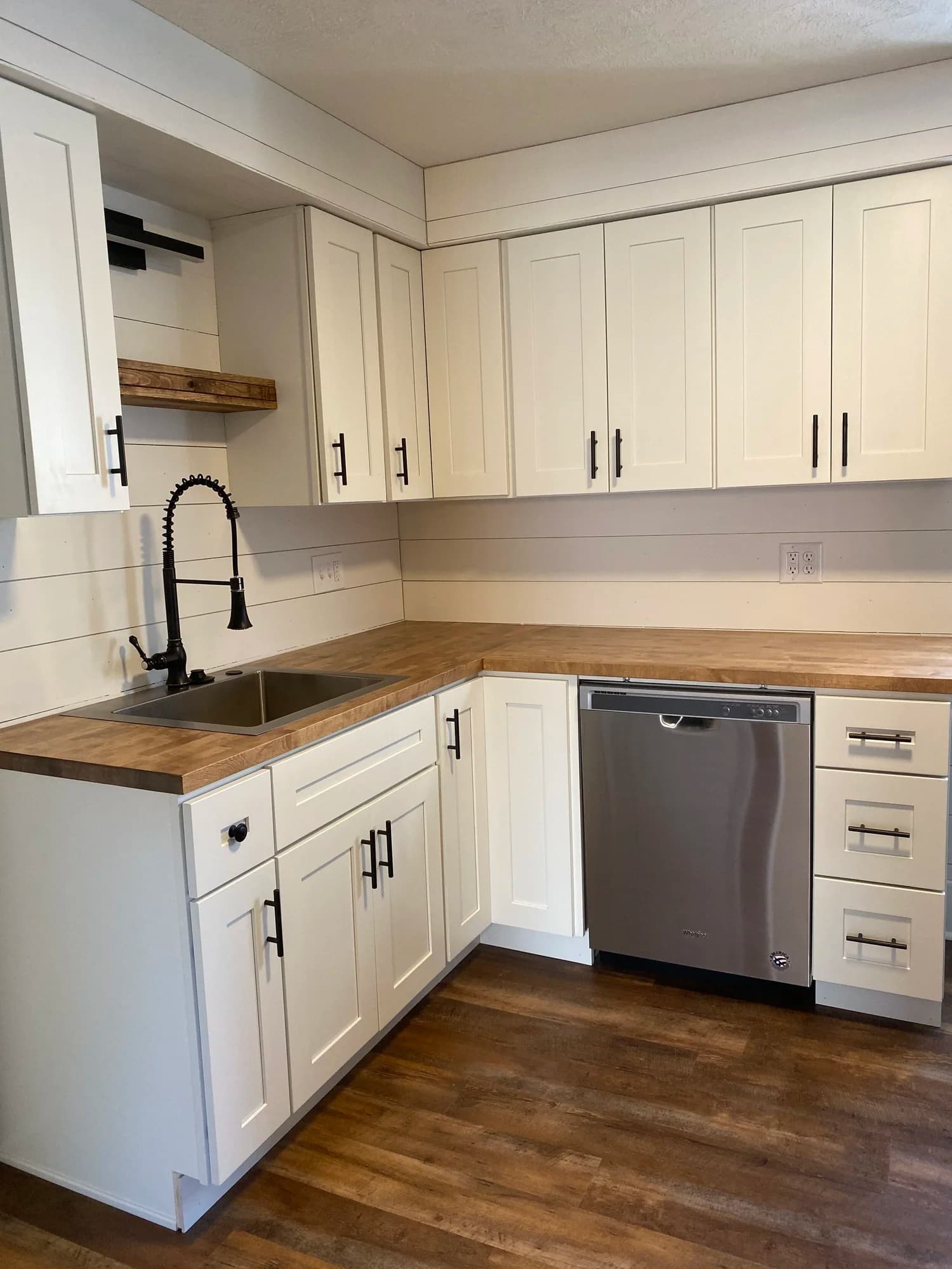 Kitchen before staging — Platte Avenue