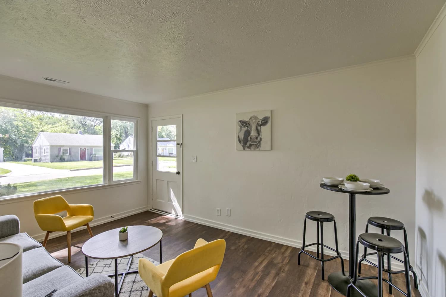 Small Duplex — staged by Acorn Home Staging