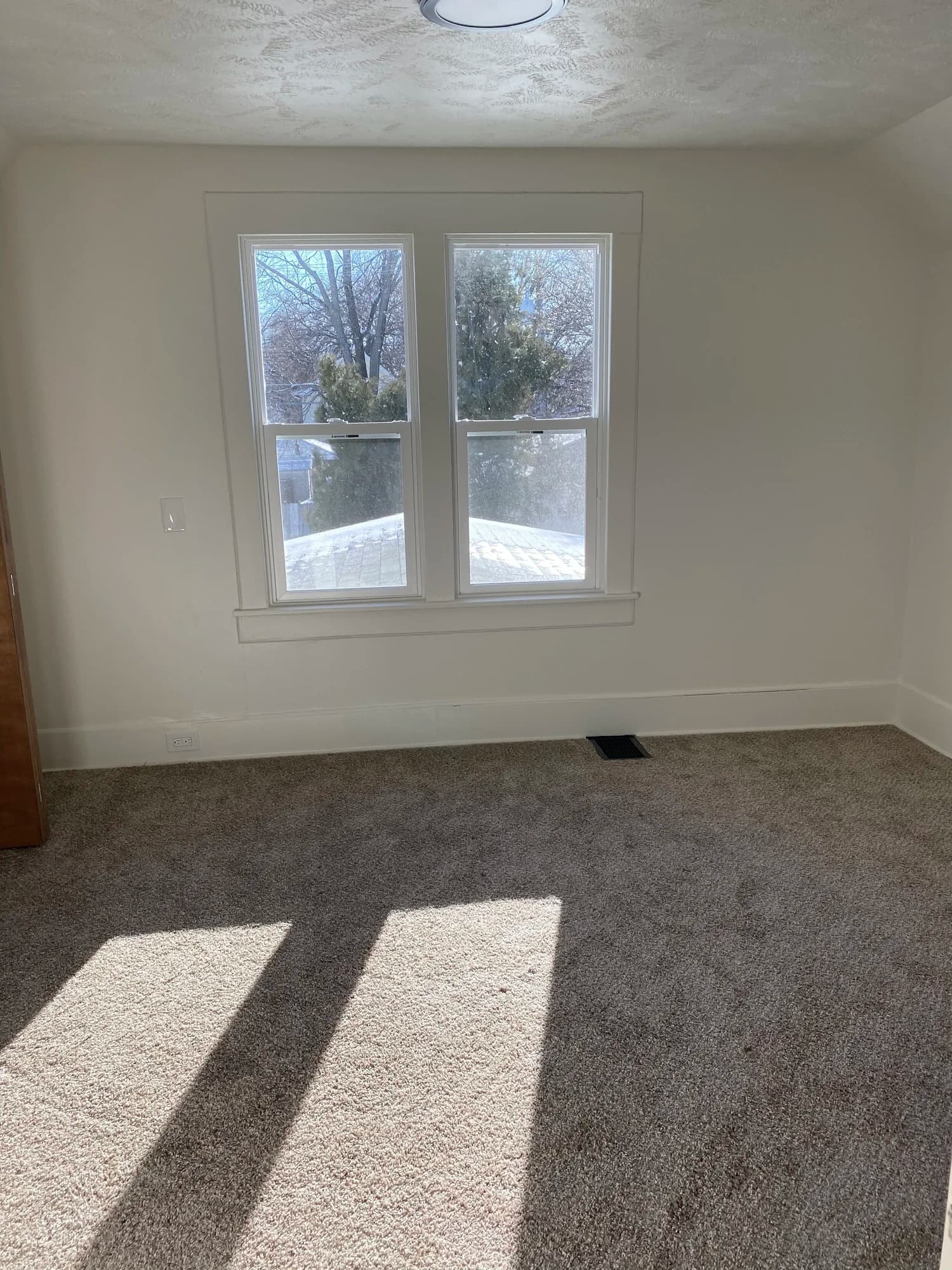 Bedroom before staging — Platte Avenue