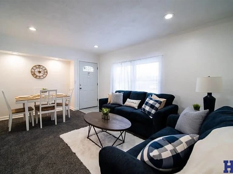 Adams - Weird Layout — staged by Acorn Home Staging