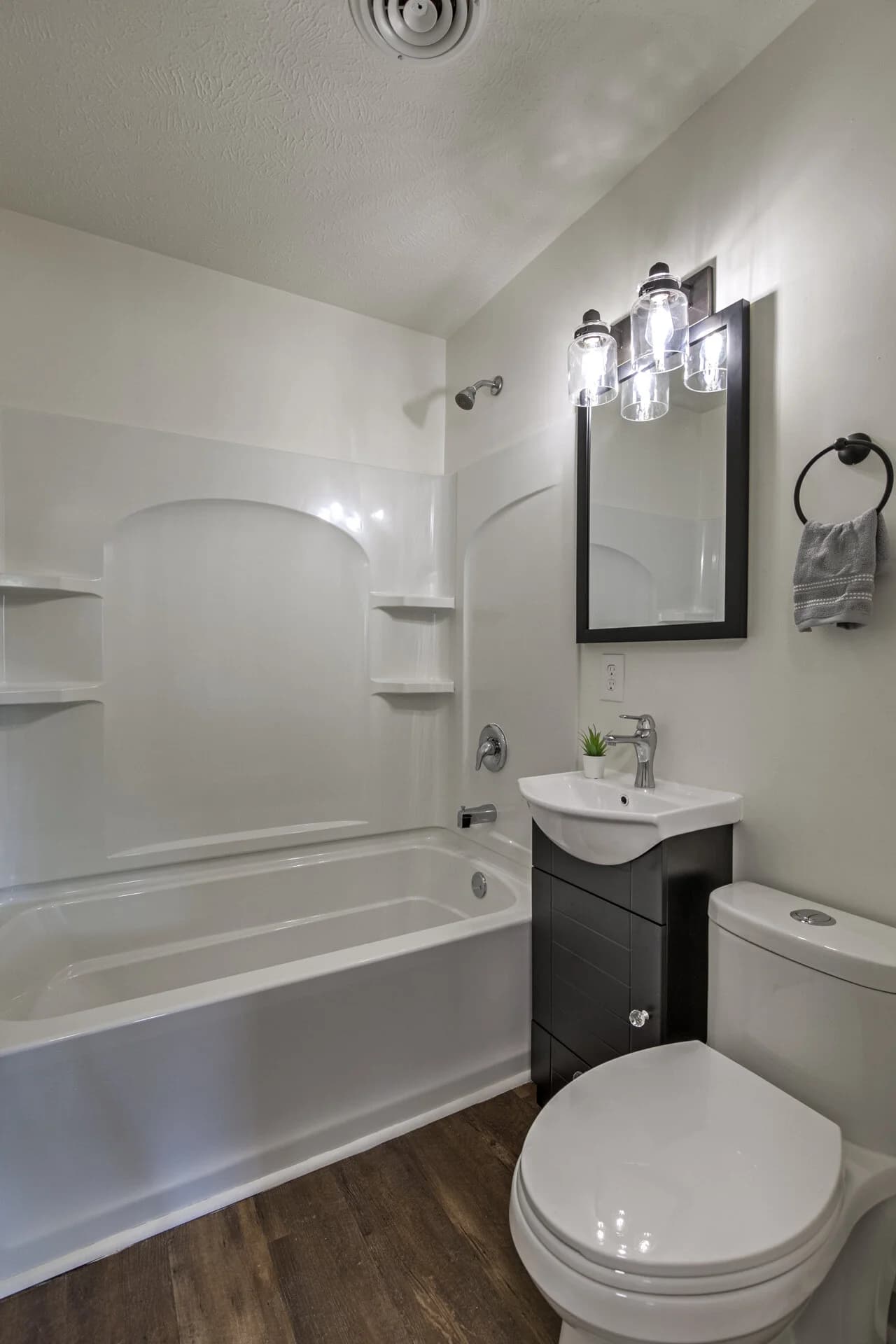 Small Duplex — staged by Acorn Home Staging