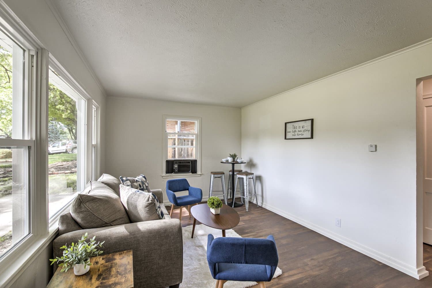 Small Duplex — staged by Acorn Home Staging