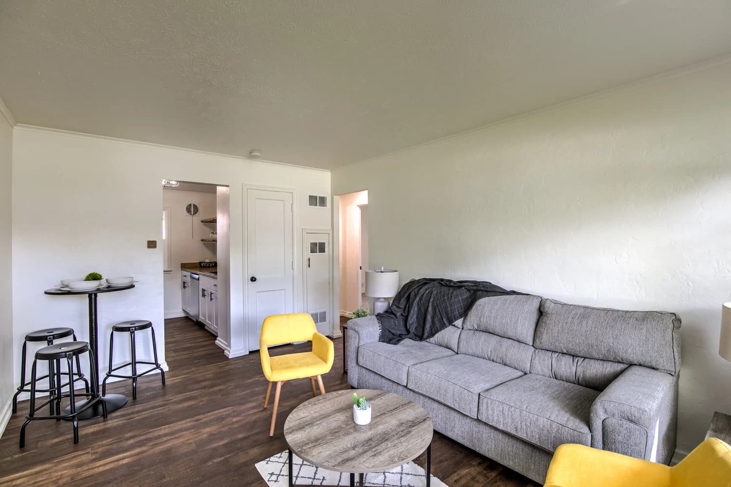 Small Duplex — staged by Acorn Home Staging
