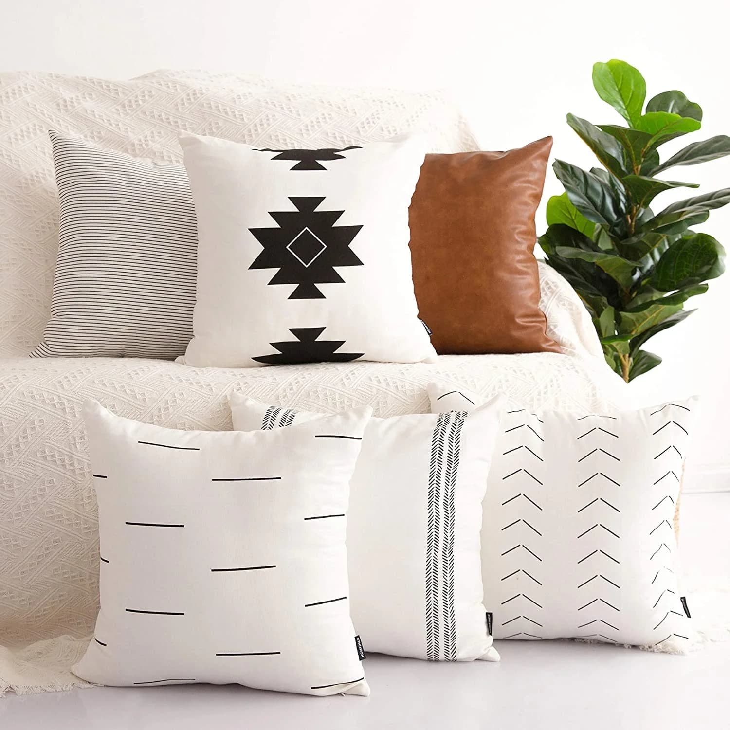 Set of 6 Pillow Covers