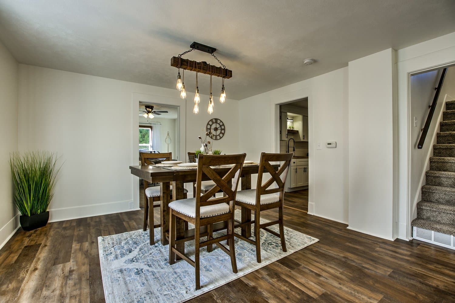 Dining Room staged by Acorn Home Staging — Platte Avenue